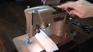 Singer 328K Threading Bobbin Winding Fashion Disc Cam Zig Zag Stitch Width Length