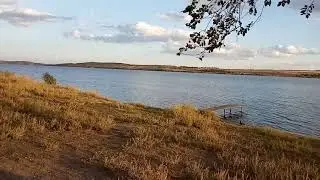 Старобешевское водохранилище, рыбалка. # 213.