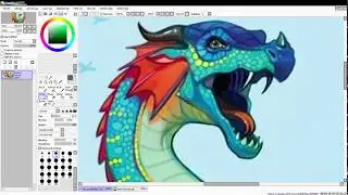 the most glorious Glory Wings Of Fire speedpaint (pt1)