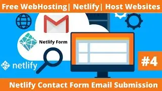 Netlify Host Your Website For Free Tutorial | Netlify Form Submission with Email Notification 2021
