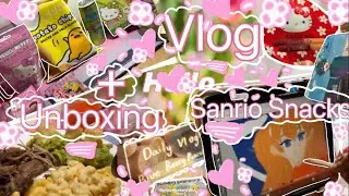 Vlog: Sanario Mystery box/ Mother’s Day/Drawing