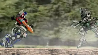 Transformers: Rise of the Beasts | Optimus Prime vs Scourge | Stop Motion