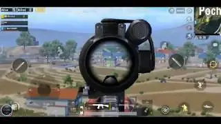 Pub mobile Chicken dinner winner without sniper gun or AWM ! Winner