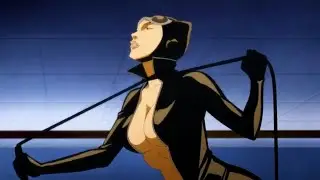Catwoman Strip Dance Showing Her Skills