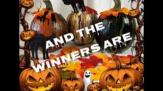 Giveaway Winner's Announcement Acrylic Fluid Art