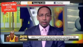 First Take - How Much More Can Kobe Take?