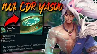 SEASON 12 YASUO BUT WITH 100% CDR FOR INSTANT ULTS - League of Legends
