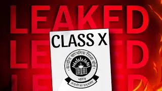 Class 10🔥 Half Yearly PAPER LEAKED!⚠️ (Watch before DELETED)