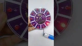 led roulette circuit | new led circuit making