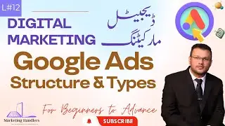 Structure of Google Ads Campaign | Google Ads Campaigns Types |#ppcadvertising @MarketingHandlers