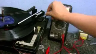 Making a stereo turntable with built-in ceramic cartidge valve preamp