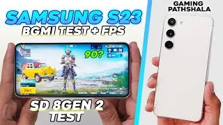 Samsung S23 PUBG Test With FPS Meter 🔥 iPhone 14 Killer? 🔥