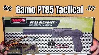 Gamo PT85 Tactical Blowback Pistol Review & Shoot