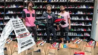 Millionaire takes fan on $100,000 Dollar Shoe Shopping Spree!!!