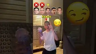 Football Players Grimace Shake Drinking Challenge + Ronaldo🥤🟣#ronaldo #gavi #lehmann #funny #shorts