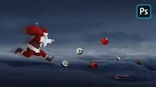 Christmas Photoshop Manipulation Tutorial - Beginners