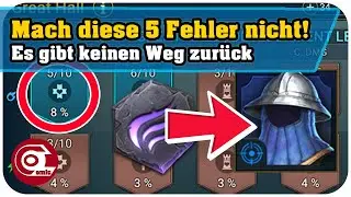 5 Fehler die du nicht rückgängig machen kannst in RAID Shadow Legends | Ocomic