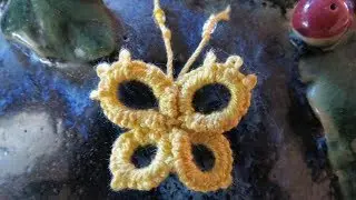 Needle Tatting Butterfly