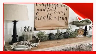 Bring Farmhouse Touches Into Your Home For Thanksgiving 🛋️