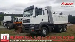 Aucor Nelspruit Truck, Plant & Construction Auction - 15 Nov 2017