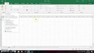 Excel--how to make a card