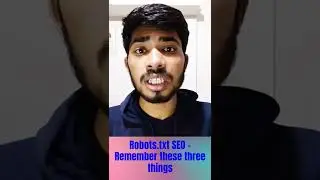 Robots Txt SEO Tutorial 