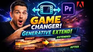This Premiere Pro Update Is INSANE! 🤯 Generative Extend Tool