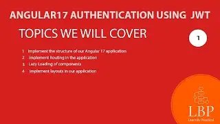Implementing the Structure #1 (Angular 17 Auth Series)