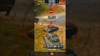 Настоящий киборг убийца) #tanksblitz #wotblitz #приколы #blitz #tanks #shorts