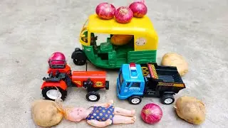 Aaj gudiya ke liye auto rickshaw, tractor, truck, jcb Jungle se khilauna dhundh kar le aaya hun