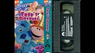 Opening to Blue's Room - Fred's Birthday (US VHS; 2006)