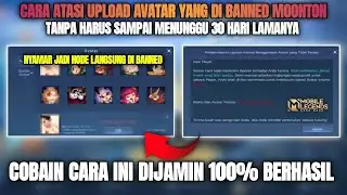 CARA ATASI UPLOAD AVATAR MOBILE LEGENDS YANG DI BANNED | CARA ATASI TIDAK BISA UPLOAD PROFIL ML