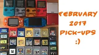 February 2017 Pick-Ups Funko pop / PSP / Gameboy / Xbox One