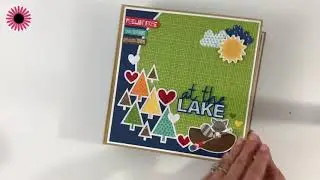 At the Lake Mini Scrapbook Album Kit