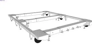 Attrezzatura di officina : carrello. (Sketchup)