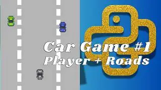 Code a race car game in Pygame Zero 1. The Player and The Road