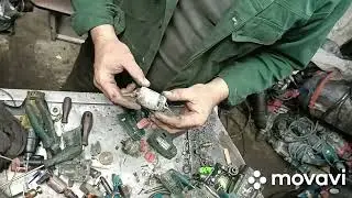 Строитель сам меняет щётки на штроборезе. Оживление трупа : metabo power Max