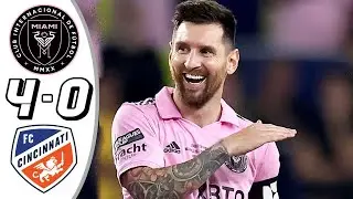 Inter Miami vs Cincinnati 4 0   All Goals & Highlights   2023