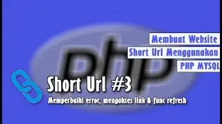 PHP - Cara Membuat Website Short Url  