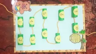 Honey Bear Weave (Alat Permainan Motorik Halus) 🐻🍯
