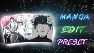 Trending Manga Edits PresetsAlight Motion Presets