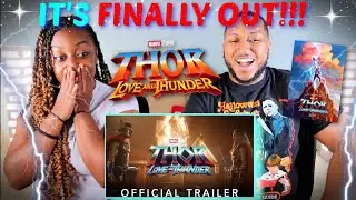 Marvel Studios' "Thor: Love and Thunder" Official Trailer REACTION!!!