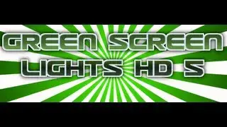 Green Screen animation Stage Lights HD 5