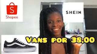 VANS DA SHOPEE 38,00| BRINCOS DA SHEIN| vale a pena ?