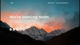 How To Create A Website Coming Soon Page With HTML And CSS