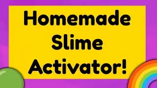 Homemade Slime Activator! 100% Working 🤓👍✨