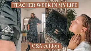 Q&A YOUNG TEACHER WEEK IN MY LIFE | Corie Mac