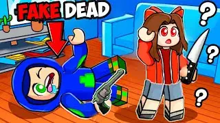 I FAKED MY DEATH In Roblox Murder Mystery 2!!