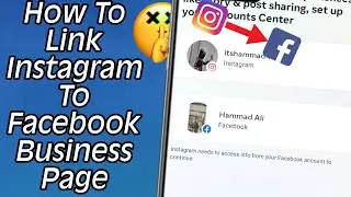 How To Link Instagram To Facebook Business Page