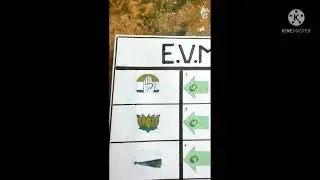 Evm model/sst working model/working electronic voting machine model for school project